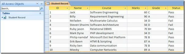 Importar e vincular planilha HTML no Access 2010