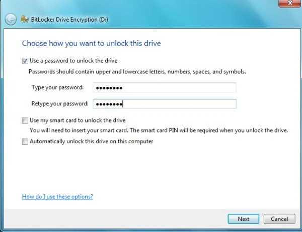 Proteja sus unidades con el cifrado de unidad BitLocker en Windows 7
