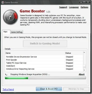 Game Booster – Aumenta la velocità del tuo gioco