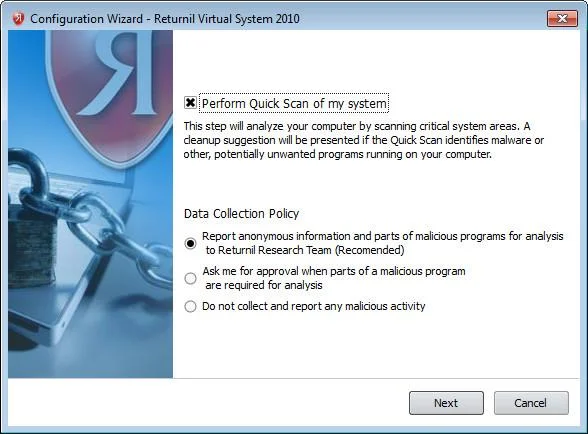 Returnil Virtual System 2010: virtualice su sistema