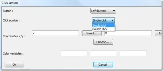 จำลองการคลิกคีย์บอร์ดและเมาส์ด้วย Actionaz