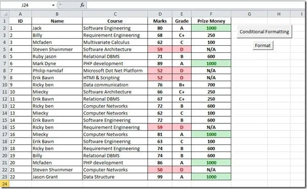 Excel 2010: utilizzo delle macro tramite pulsanti