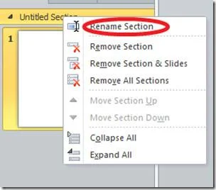 Organizza la tua presentazione con sezioni in PowerPoint 2010