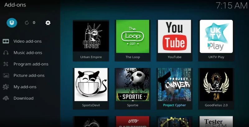 Atom Reborn Kodi Add-on – Installation und Funktionen