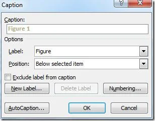 Beschriftungen und Querverweise in Word 2010 einfügen