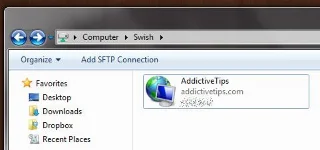 在 Windows 資源管理器中透過 SSH/SFTP 來對應網路位置