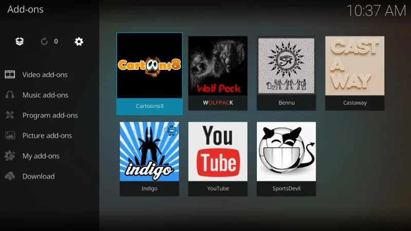 Sehen Sie sich klassische Cartoons auf Kodi an: Installieren Sie das Cartoons8 Kodi-Add-on