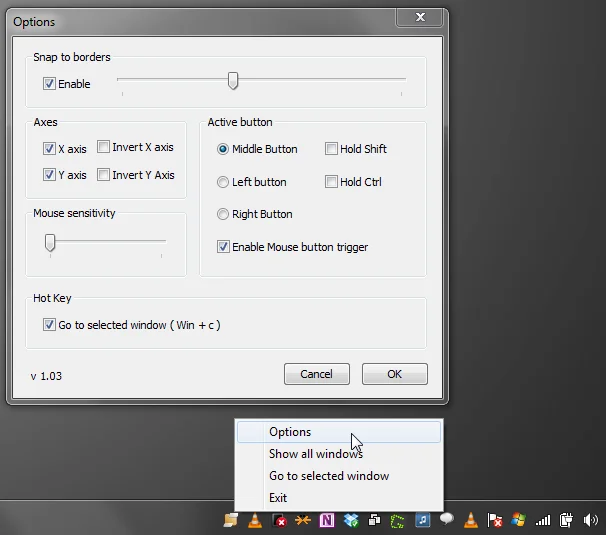 Desktop Slider: crea spazi di lavoro e fai scorrere le finestre sugli schermi