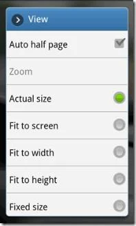 Android向けPerfect Viewerは素晴らしいコミックリーダー兼画像ビューアです