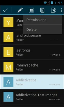 GFile è un semplice gestore di file per Android con un'interfaccia ispirata a Gmail