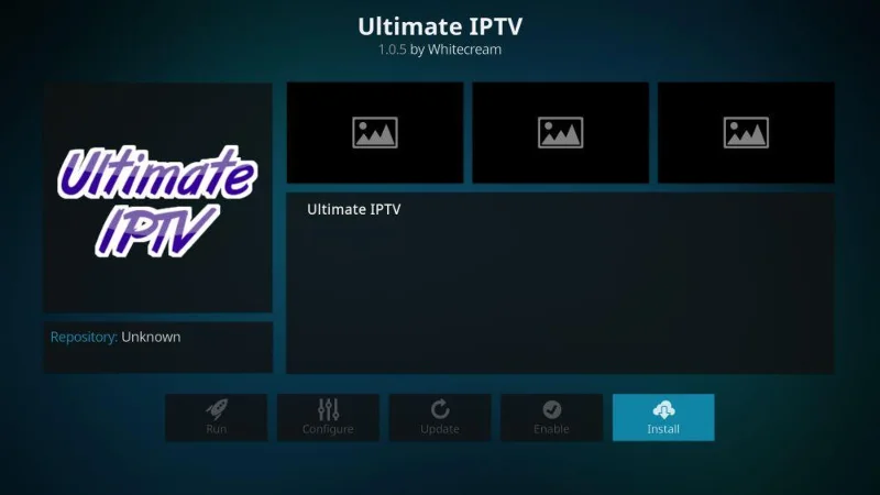 Ultimate IPTV на Kodi: как установить и краткий обзор