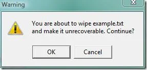 Elimina definitivamente i file di Windows con RightDelete