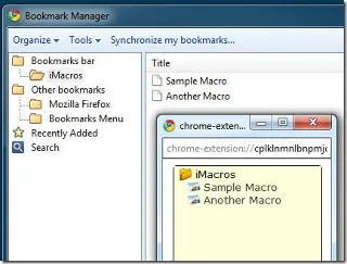 Плагин Macro Recorder для Google Chrome