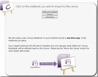 Canvas-Add-on für OneNote 2007 und 2010
