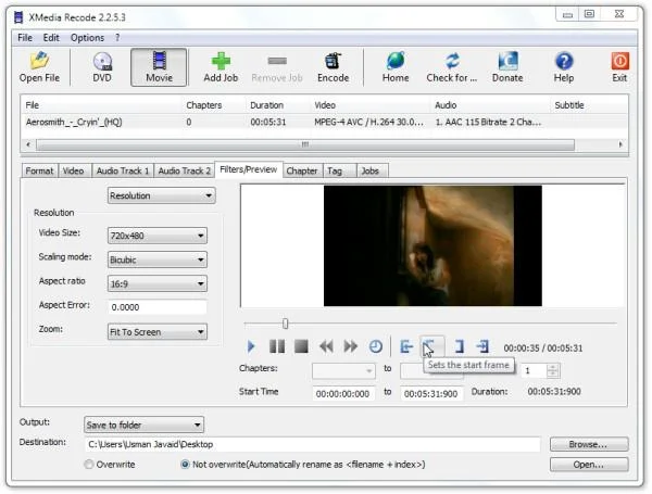XMedia Recode: Conversor multimedia avanzado compatible con una enorme lista de formatos