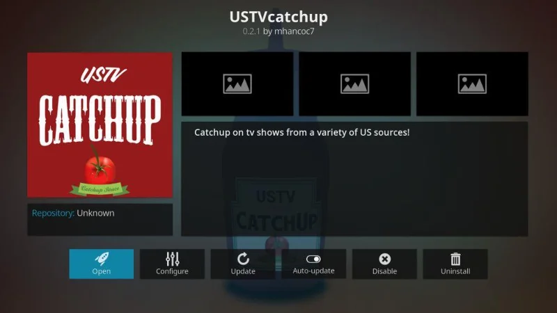 Дополнение USTVcatchup для Kodi — как установить USTVcatchup на Kodi
