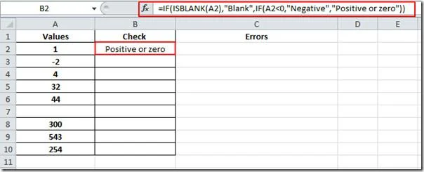Excel 2010: Prüfen logischer und syntaktischer Fehler