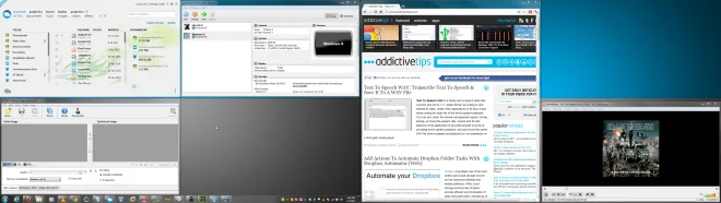 Asus Multiframe: Ajusta el tamaño de las ventanas de la aplicación a 9 regiones por monitor