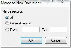 Seriendruck in Word 2010