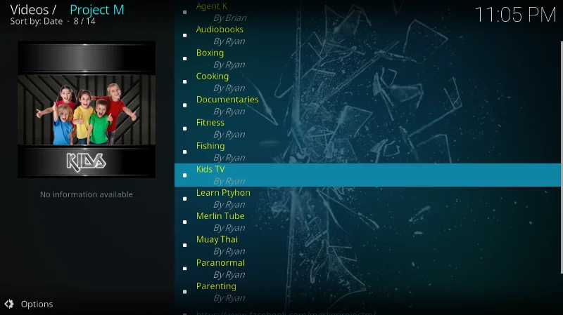 Project M Add-on für Kodi – Installation und Funktionen