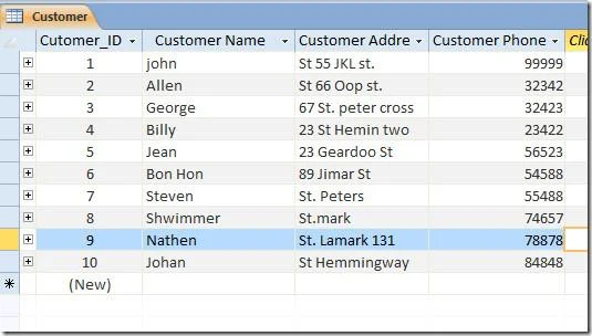 Tabelle in Access 2010 als Nur-Text exportieren