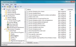 Come limitare laccesso degli utenti e applicare le impostazioni di personalizzazione di Windows 7