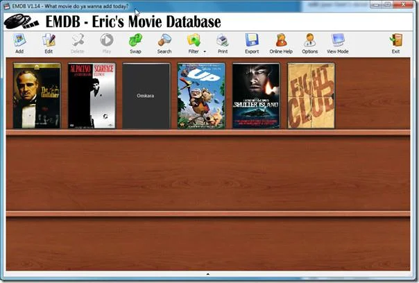 DVD電影資料庫軟體EMDB DVD電影資料庫軟體EMDB