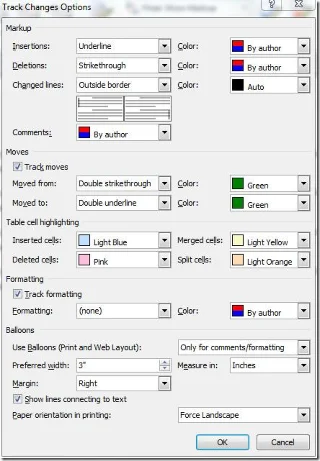 Änderungen im Word 2010-Dokument nachverfolgen