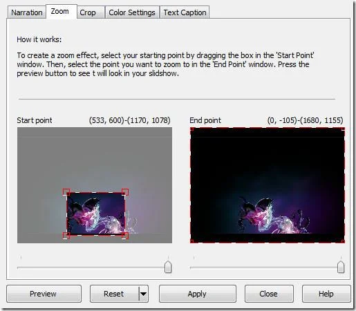 Crea una presentación de diapositivas con música y audio usando PhotoStage