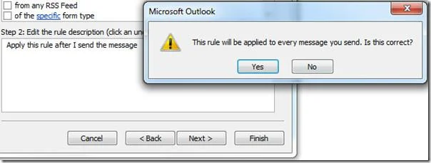 Outlook 2010: Regeln auf Textnachrichten (SMS) anwenden