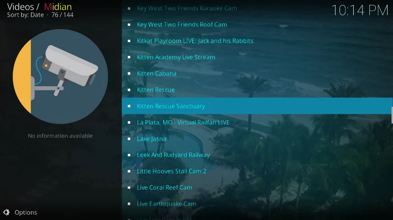 Дополнение Midian для Kodi: как установить и обзор