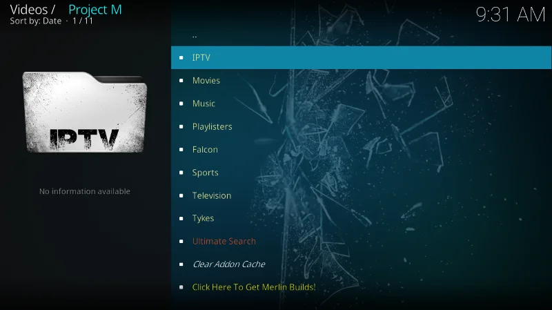 Project M Add-on für Kodi – Installation und Funktionen