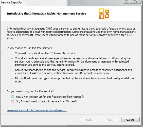 Preparare il documento Word 2010 per la distribuzione [Menu Prepara]