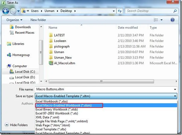 Excel 2010: utilizzo delle macro tramite pulsanti