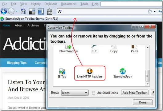 Firefoxで任意のWebページのHTTPヘッダーを表示する