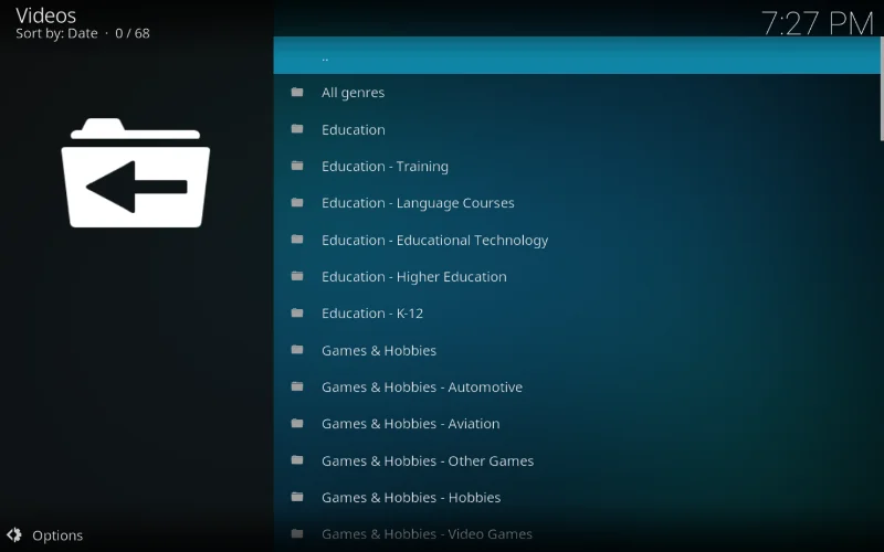 Hören Sie Podcasts auf Kodi mit dem Apple iTunes Podcasts-Add-on