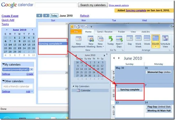Google Kalender und Outlook 2010 synchronisieren [Schnelllösung]