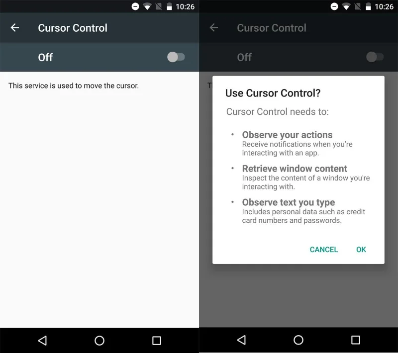 So steuern Sie den Caret-Cursor mit Lautstärketasten [Android]