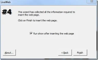 Einfügen von Live-Webseiten in die PowerPoint-Präsentationsfolie