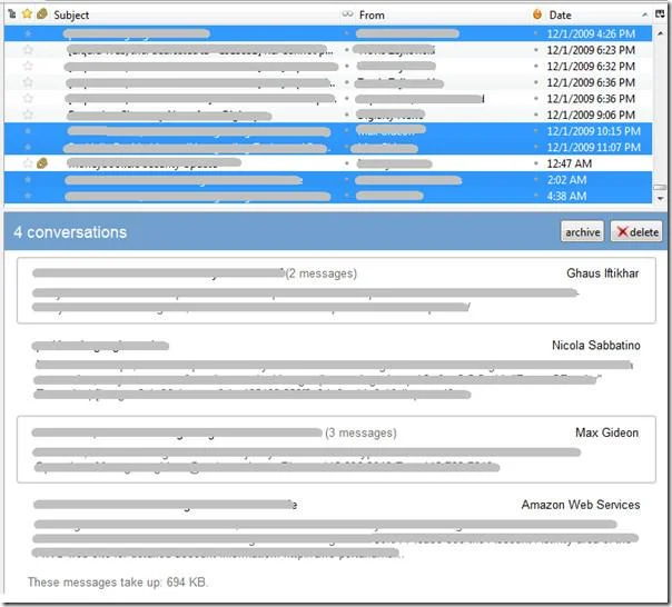 14 nuove funzionalità di Thunderbird 3 che ti faranno gioire