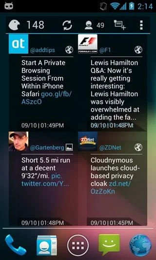 Elenco di app gratuite a tema Holo per Android